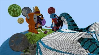 Screenshot of the Minecraft Bedrock Marketplace product Parkour Spheres created by 4KS Studios.