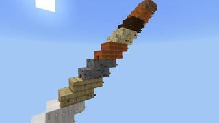 Screenshot of the Minecraft Bedrock Marketplace product Parkour Stairs created by 4KS Studios.
