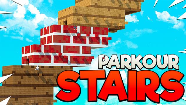 Thumbnail of the Minecraft Bedrock Marketplace product Parkour Stairs created by 4KS Studios.
