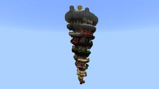 Screenshot of the Minecraft Bedrock Marketplace product Parkour Tornado created by 4KS Studios.