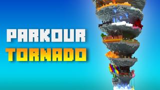 Thumbnail of the Minecraft Bedrock Marketplace product Parkour Tornado created by 4KS Studios.