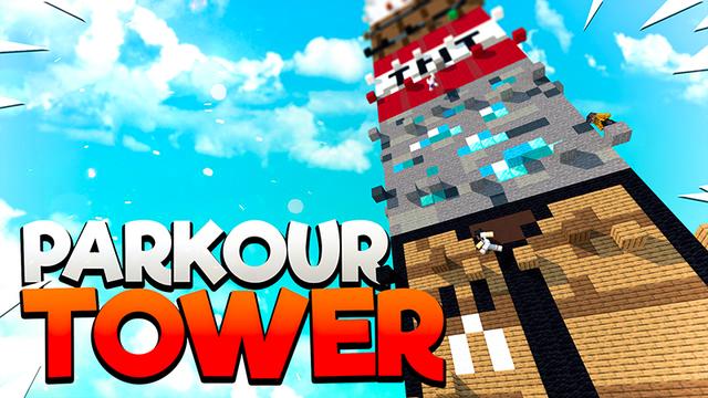 Thumbnail of the Minecraft Bedrock Marketplace product Parkour Tower created by 4KS Studios.