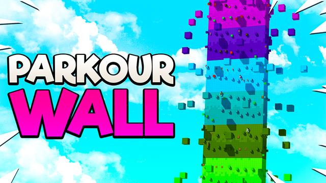 Thumbnail of the Minecraft Bedrock Marketplace product Parede de Parkour created by 4KS Studios.