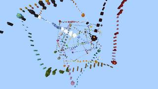 Screenshot of the Minecraft Bedrock Marketplace product Parkour! created by 4KS Studios.