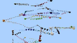 Screenshot of the Minecraft Bedrock Marketplace product Parkour! created by 4KS Studios.