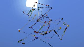 Screenshot of the Minecraft Bedrock Marketplace product Parkour! created by 4KS Studios.