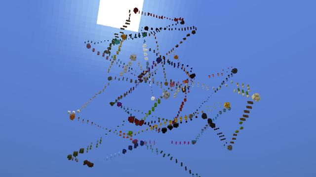Screenshot of the Minecraft Bedrock Marketplace product Parkour! created by 4KS Studios.