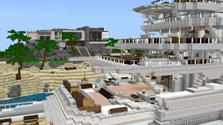 Screenshot of the Minecraft Bedrock Marketplace product Party Boat Island created by 4KS Studios.