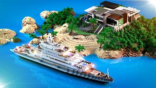 Thumbnail of the Minecraft Bedrock Marketplace product Party Boat Island created by 4KS Studios.