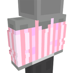 Thumbnail of the Minecraft Bedrock Marketplace product Pink Striped Blouse created by 4KS Studios.