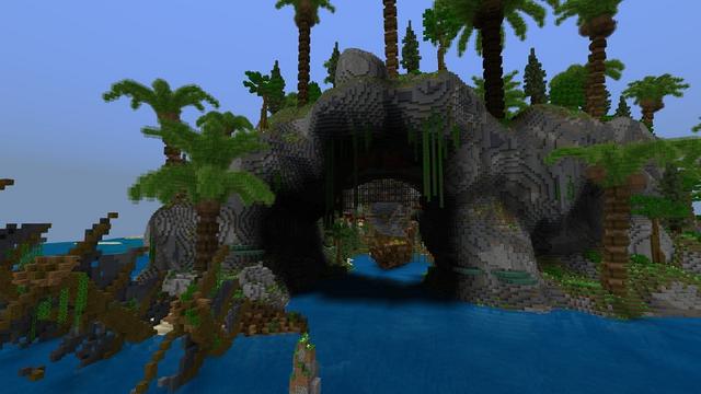 Screenshot of the Minecraft Bedrock Marketplace product Pirate Base created by 4KS Studios.