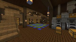 Screenshot of the Minecraft Bedrock Marketplace product Pirate Secret Base created by 4KS Studios.