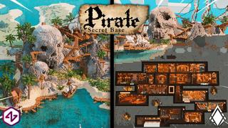Thumbnail of the Minecraft Bedrock Marketplace product Pirate Secret Base created by 4KS Studios.