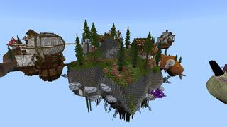 Screenshot of the Minecraft Bedrock Marketplace product Pirate Skyblock created by 4KS Studios.