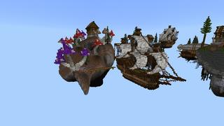 Screenshot of the Minecraft Bedrock Marketplace product Pirate Skyblock created by 4KS Studios.