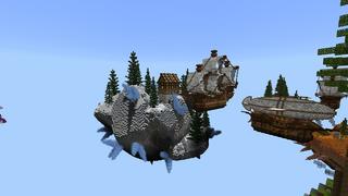 Screenshot of the Minecraft Bedrock Marketplace product Pirate Skyblock created by 4KS Studios.