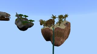 Screenshot of the Minecraft Bedrock Marketplace product Pirate Skyblock created by 4KS Studios.