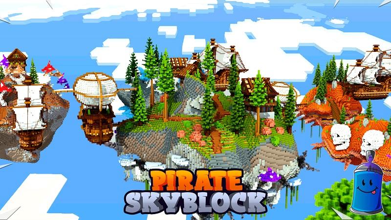 Pirate Skyblock by 4KS Studios | CHUNK - Minecraft Bedrock Marketplace ...