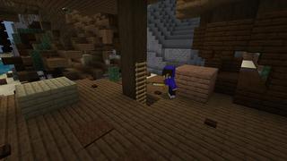Screenshot of the Minecraft Bedrock Marketplace product Pirate Underground Base created by 4KS Studios.