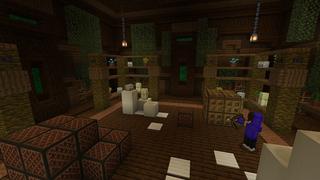 Screenshot of the Minecraft Bedrock Marketplace product Pirate Underground Base created by 4KS Studios.