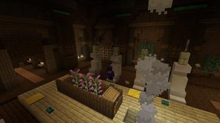 Screenshot of the Minecraft Bedrock Marketplace product Pirate Underground Base created by 4KS Studios.