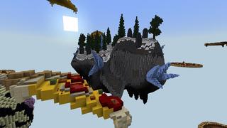 Screenshot of the Minecraft Bedrock Marketplace product Pizza Skyblock created by 4KS Studios.