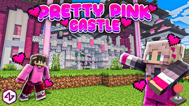 Thumbnail of the Minecraft Bedrock Marketplace product Pretty Pink Castle created by 4KS Studios.