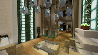 Screenshot of the Minecraft Bedrock Marketplace product Private Party Island created by 4KS Studios.