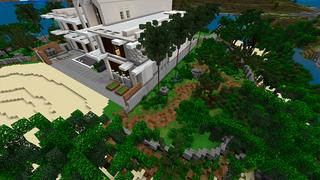 Screenshot of the Minecraft Bedrock Marketplace product Private Party Island created by 4KS Studios.
