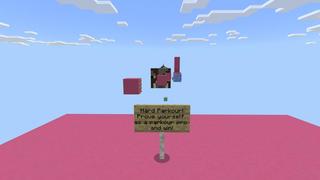 Screenshot of the Minecraft Bedrock Marketplace product Pro Parkour created by 4KS Studios.