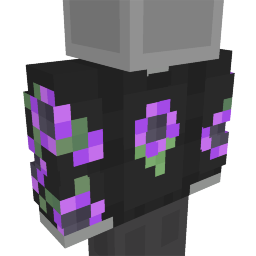 Thumbnail of the Minecraft Bedrock Marketplace product Purple Flower Hoodie created by 4KS Studios.