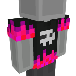 Thumbnail of the Minecraft Bedrock Marketplace product RGB Flame Shirt created by 4KS Studios.