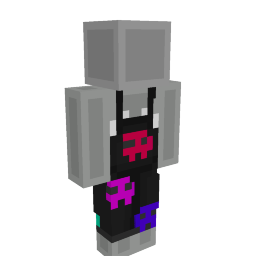 Thumbnail of the Minecraft Bedrock Marketplace product RGB Skull Overalls created by 4KS Studios.