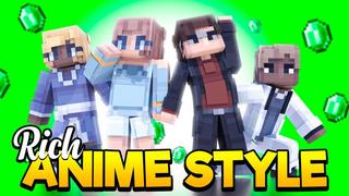 Thumbnail of the Minecraft Bedrock Marketplace product Rich Anime Style created by 4KS Studios.
