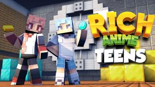 Thumbnail of the Minecraft Bedrock Marketplace product Rich Anime Teens created by 4KS Studios.