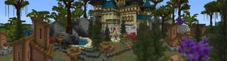 Panorama of the Minecraft Bedrock Marketplace product Royal Castle created by 4KS Studios.