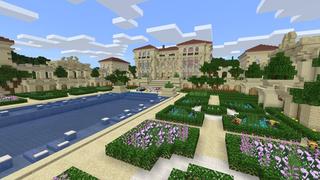 Screenshot of the Minecraft Bedrock Marketplace product Royal Mansions created by 4KS Studios.