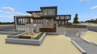 Screenshot of the Minecraft Bedrock Marketplace product Safest Millionaire Mansion created by 4KS Studios.