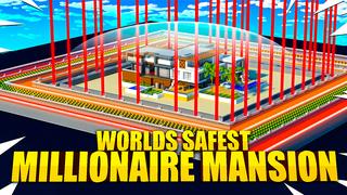 Thumbnail of the Minecraft Bedrock Marketplace product Safest Millionaire Mansion created by 4KS Studios.