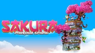 Thumbnail of the Minecraft Bedrock Marketplace product Sakura Parkour Spiral created by 4KS Studios.