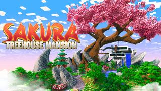 Thumbnail of the Minecraft Bedrock Marketplace product Sakura Treehouse Mansion created by 4KS Studios.