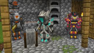 Screenshot of the Minecraft Bedrock Marketplace product Sci-Fi Armor created by 4KS Studios.