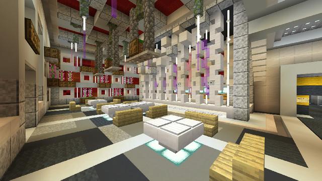 Screenshot of the Minecraft Bedrock Marketplace product Secret Base created by 4KS Studios.