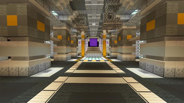 Screenshot of the Minecraft Bedrock Marketplace product Secret Base created by 4KS Studios.