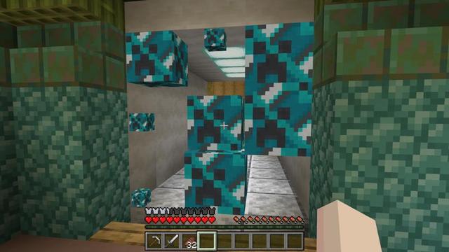 Screenshot of the Minecraft Bedrock Marketplace product Secret Doors created by 4KS Studios.