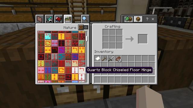 Screenshot of the Minecraft Bedrock Marketplace product Secret Doors created by 4KS Studios.