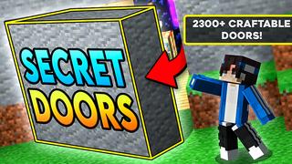Thumbnail of the Minecraft Bedrock Marketplace product Secret Doors created by 4KS Studios.