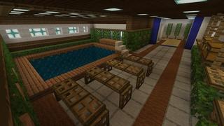 Screenshot of the Minecraft Bedrock Marketplace product Secret Millionaire Mansion created by 4KS Studios.