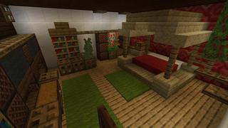 Screenshot of the Minecraft Bedrock Marketplace product Secret Millionaire Mansion created by 4KS Studios.
