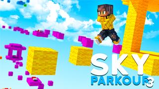 Thumbnail of the Minecraft Bedrock Marketplace product Sky Parkour 3 created by 4KS Studios.